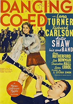 Dancing Co-Ed (1939) starring Lana Turner on DVD on DVD